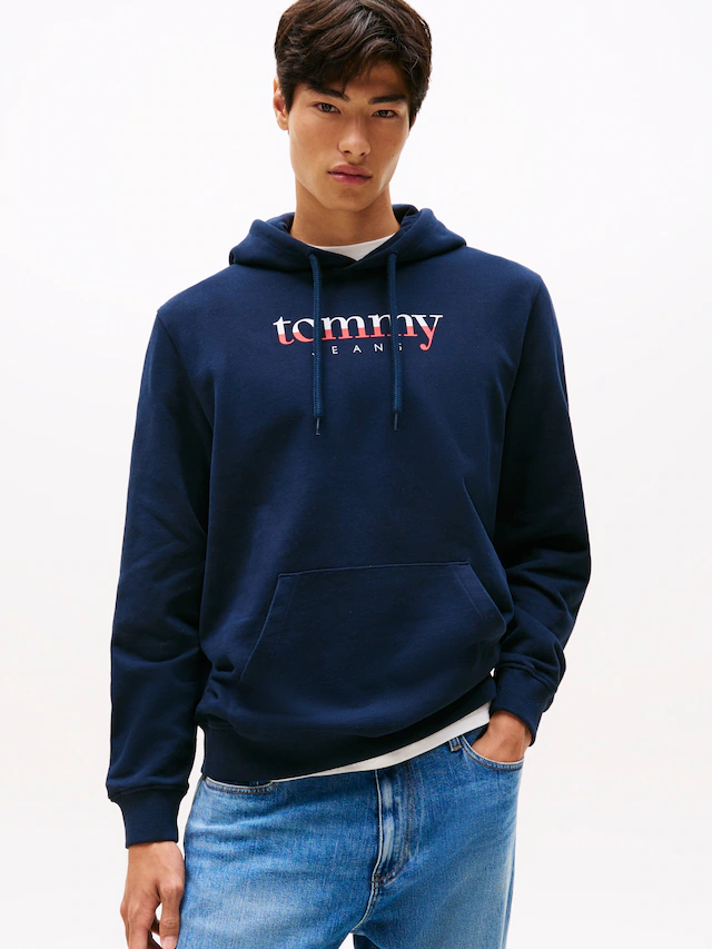 Tommy Jeans Hoodie »TJM DNA«, Sweatshirt, Reuglar Fit, mit Logo