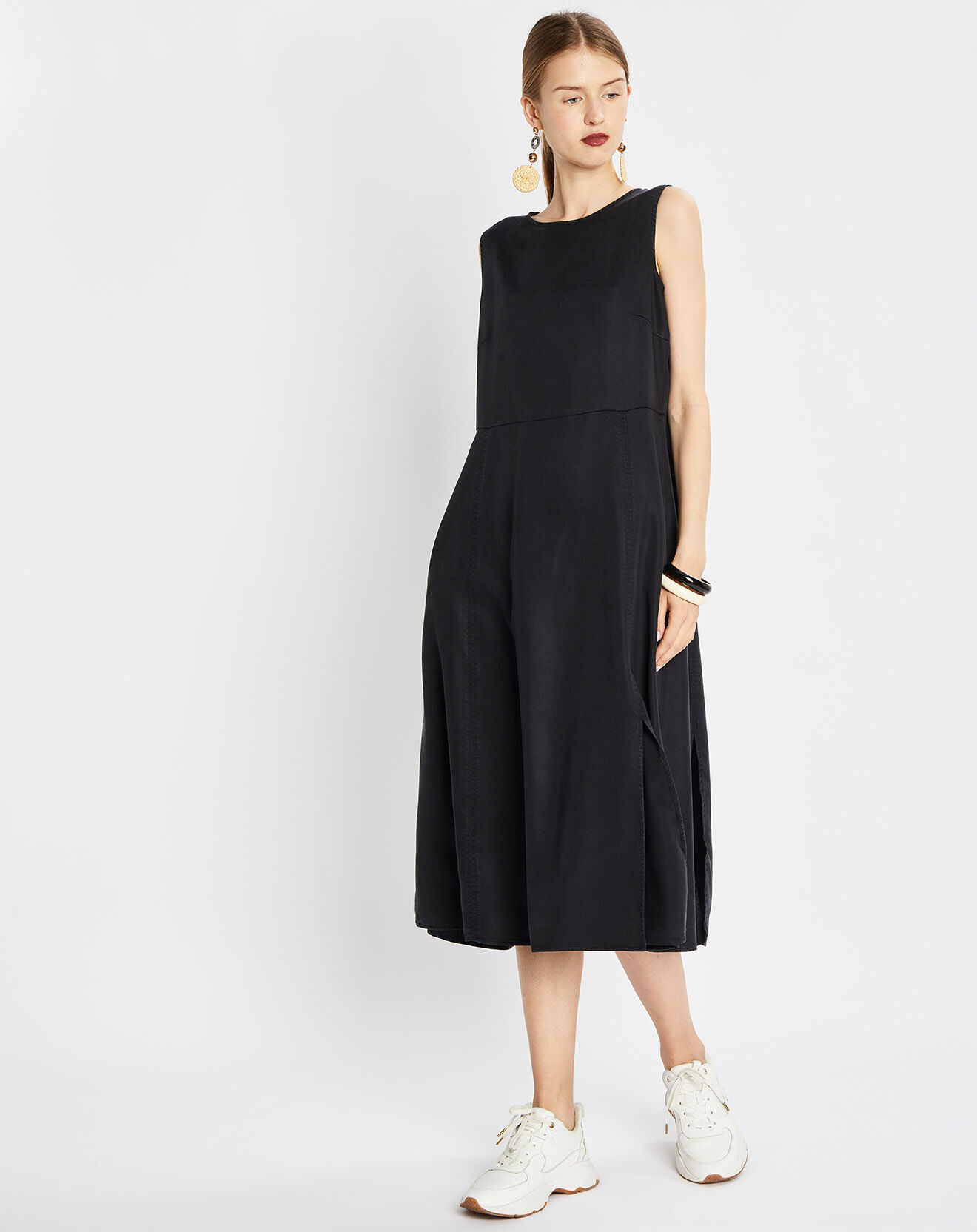 Marc O'Polo Robe Longue sans manches noire