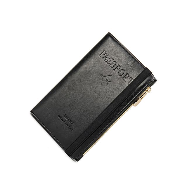 Slim RFID-blokerende paspung