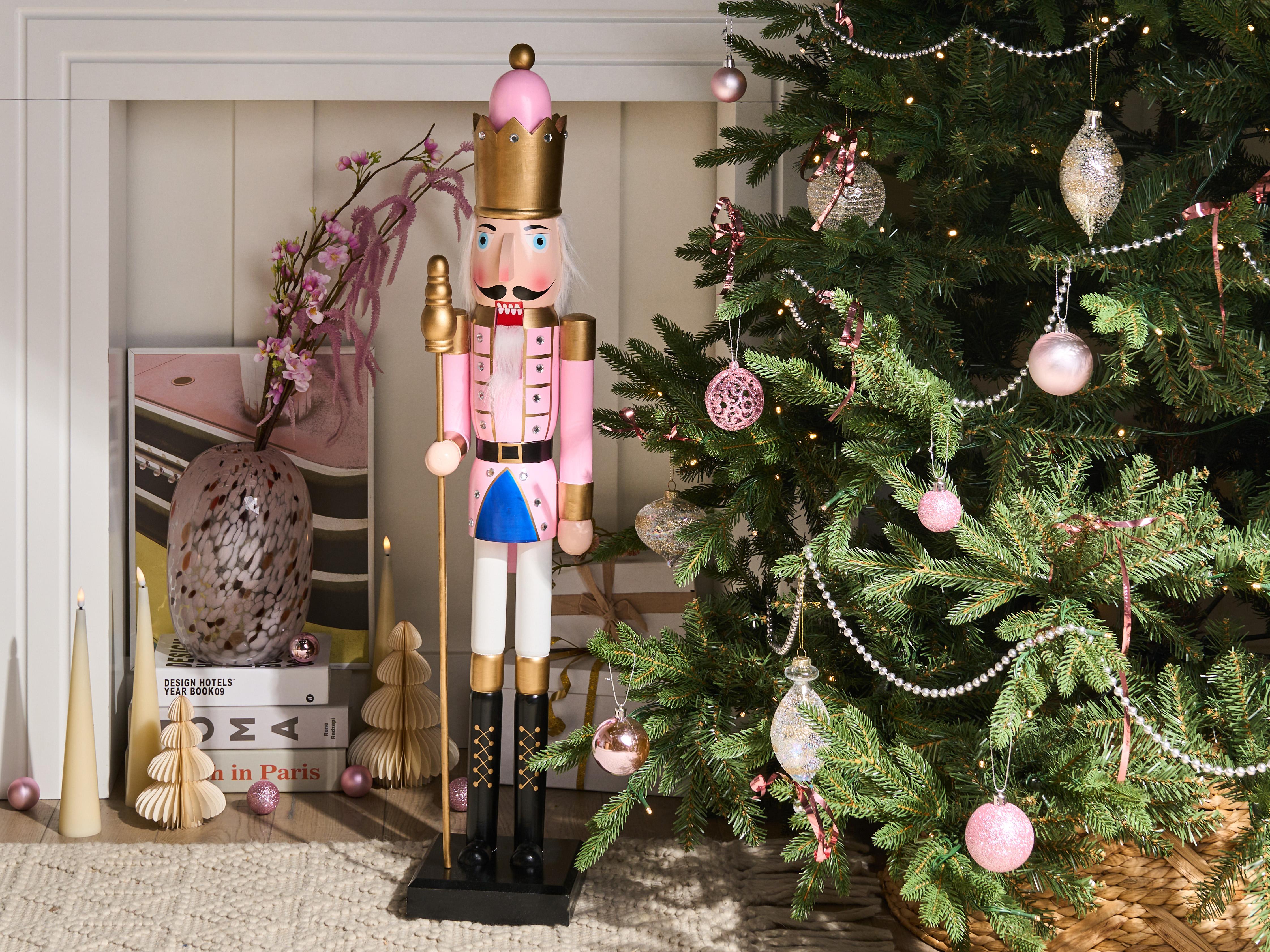 Figuur TROSAAN Notenkraker 90 cm Roze