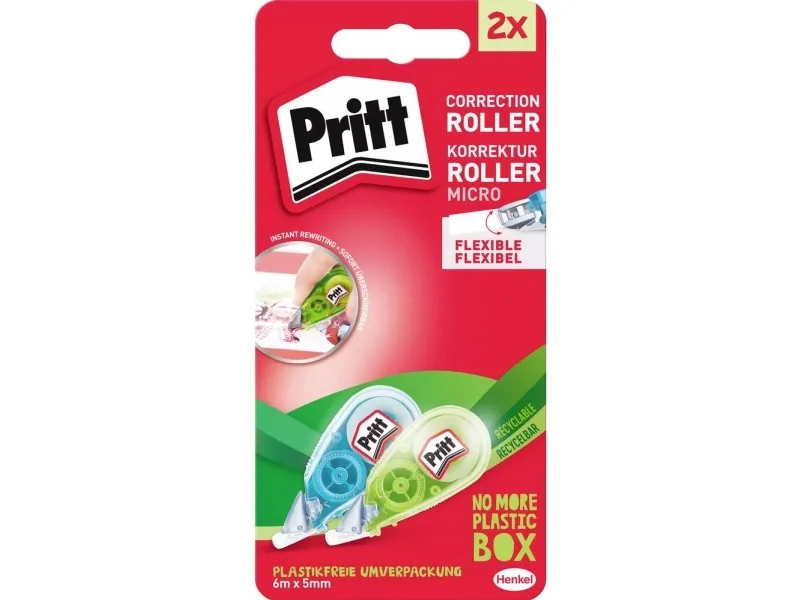 Pritt Korrekturrulle PRKM2 Hvid 2 stk