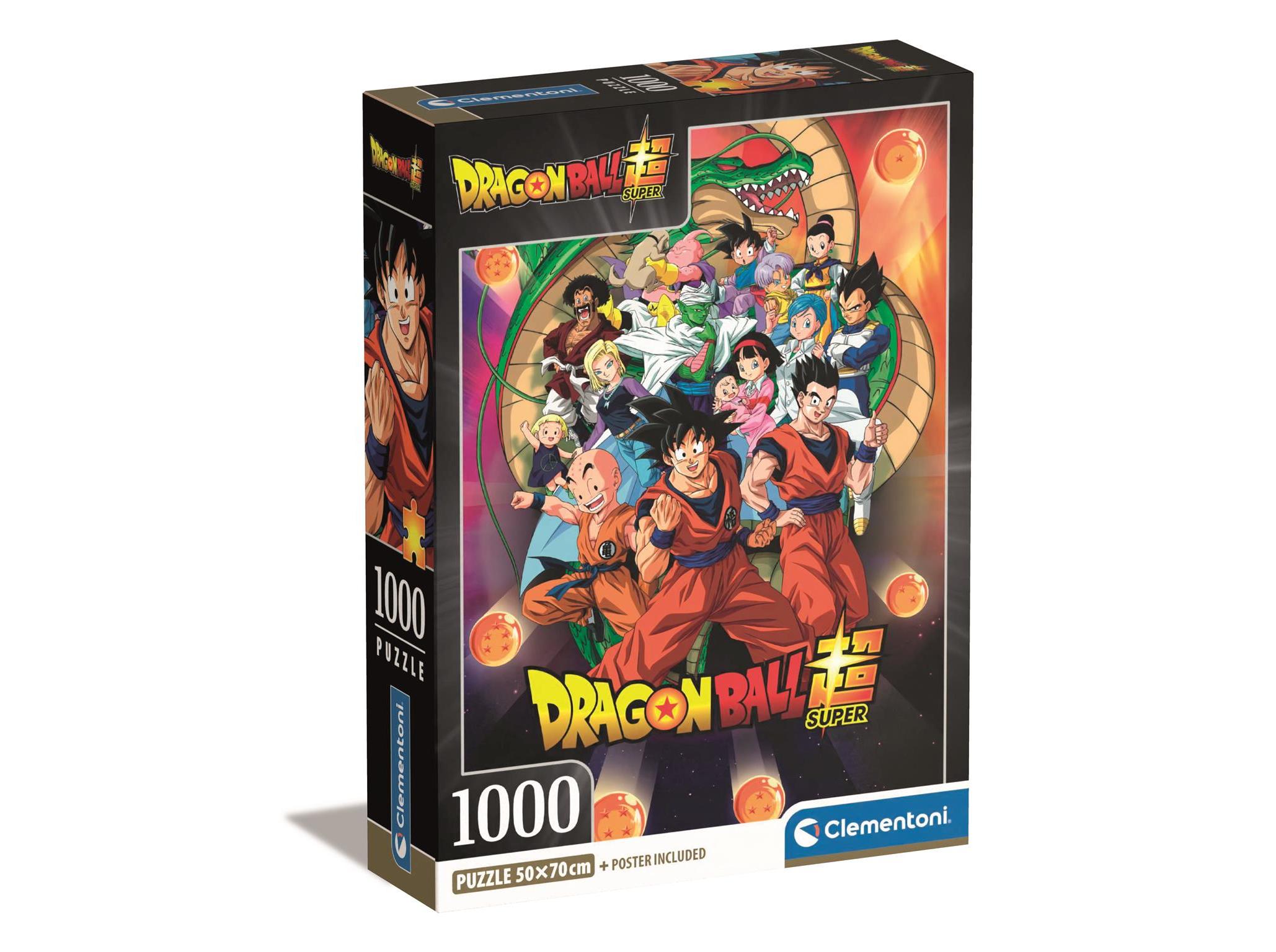 PUZZLE DRAGONBALL CLEMENTONI 1000 PEÇAS