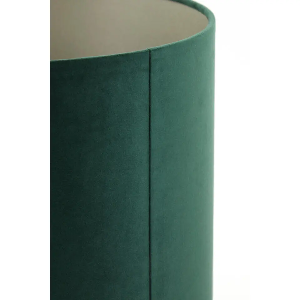 Cilinder Lampenkap Velours - Dutch Green - Ø30x21cm