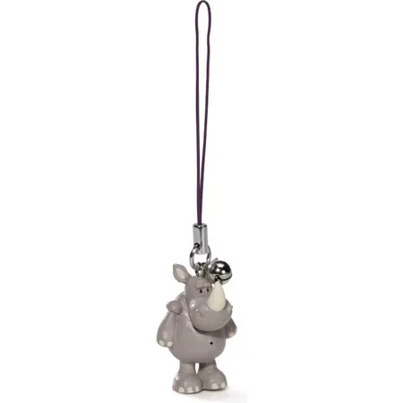 Nici Glücksbringer/Beauties mit Smartphone Stecker Nashorn