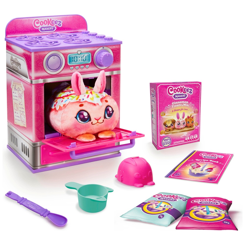Cookeez Makery Ofen-Spielset – Zimt-Leckerli-Sortiment