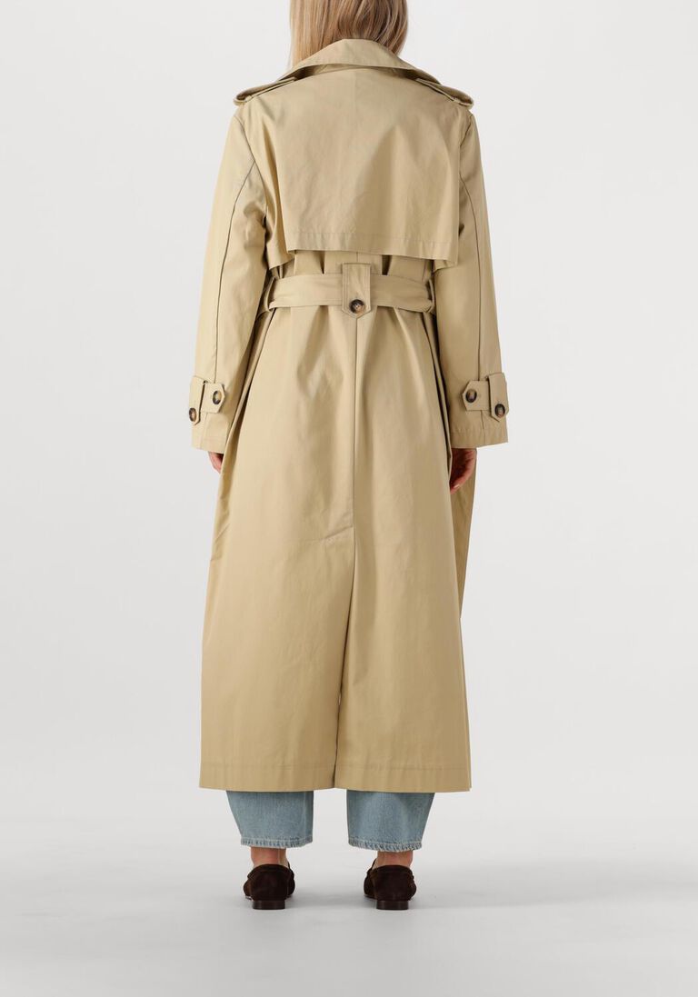 beige alter ego trenchcoats amber