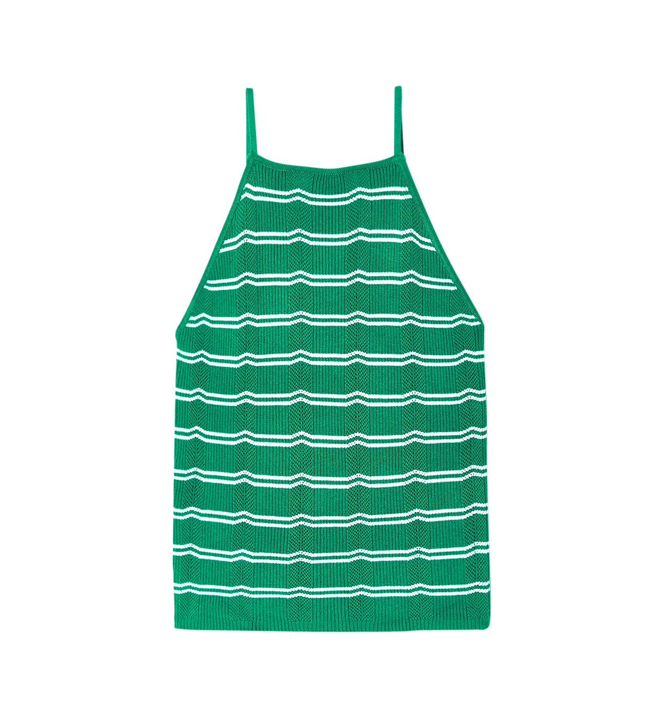 Top à bretelles Femme - Rayé écru
