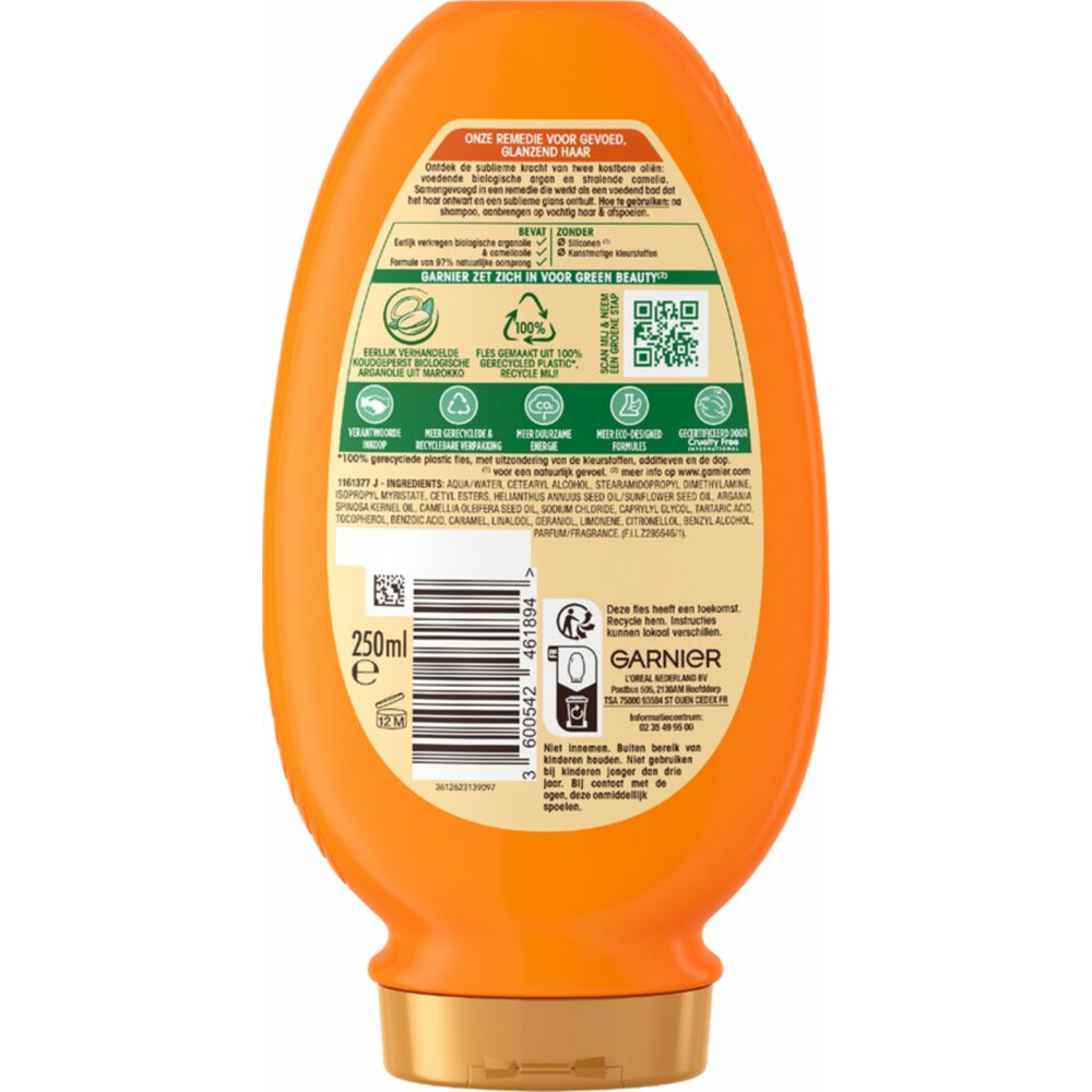 6x Garnier Loving Blends Argan- en Cameliaolie Conditioner250 ml