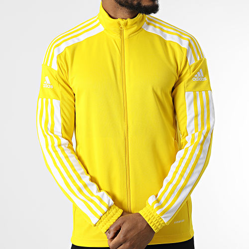 Veste Zippée A Bandes GP6465 Jaune