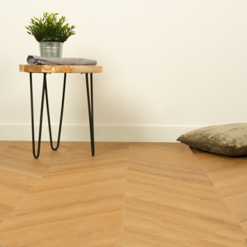 Click PVC Hongaarse punt naturel eiken houtlook