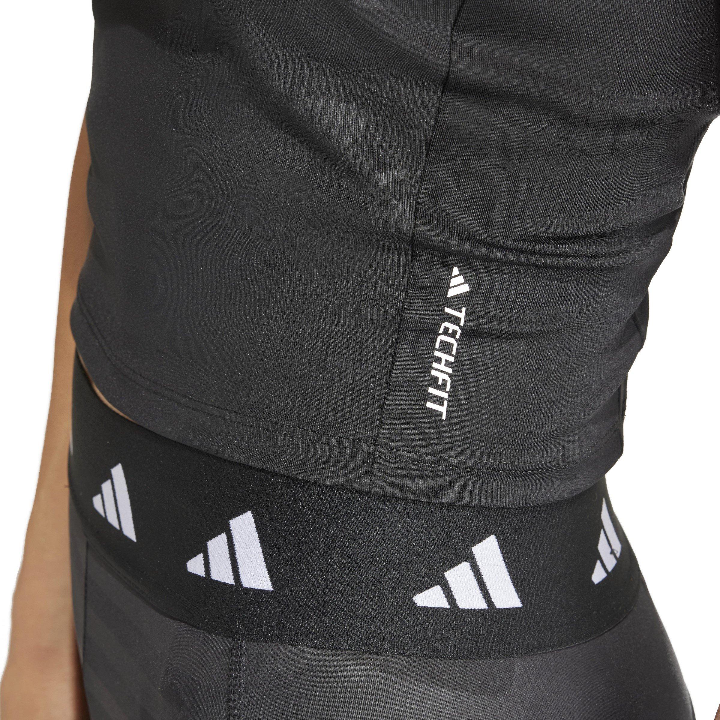 adidas Techfit Printed Crop Training Tank Top Womens