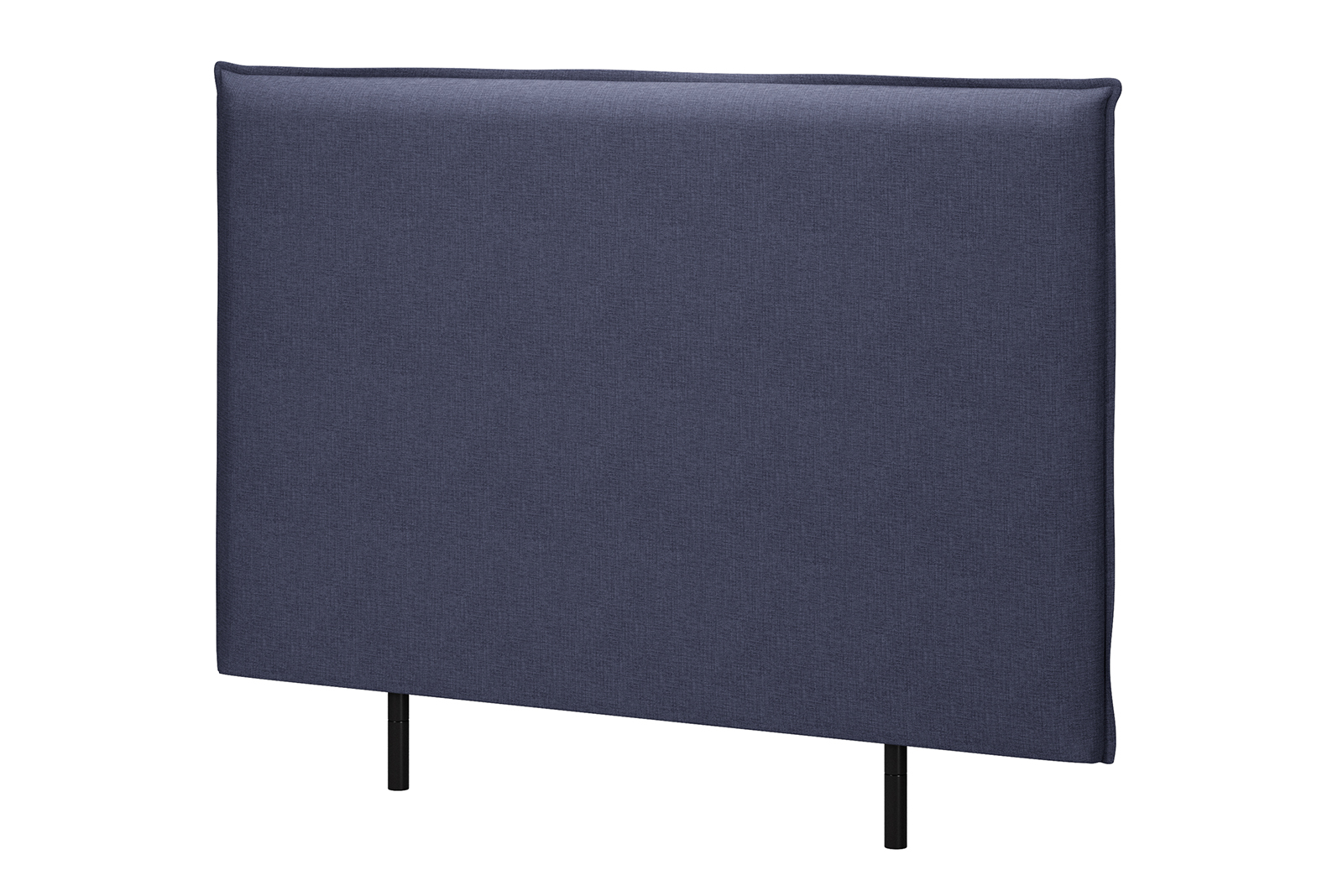 Mellow sengegavl Tekstil Navy 61 i 160 cm bredde. Ben medfølger.