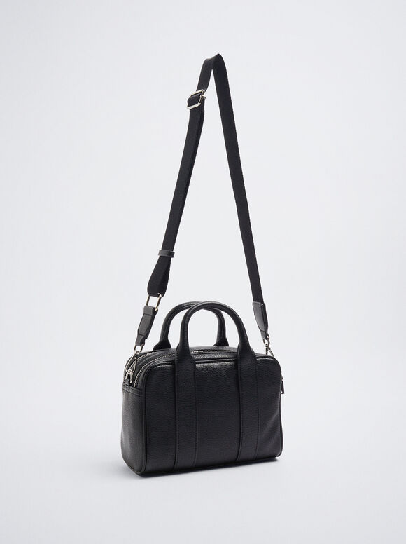 Bolsa tote básica - Preta