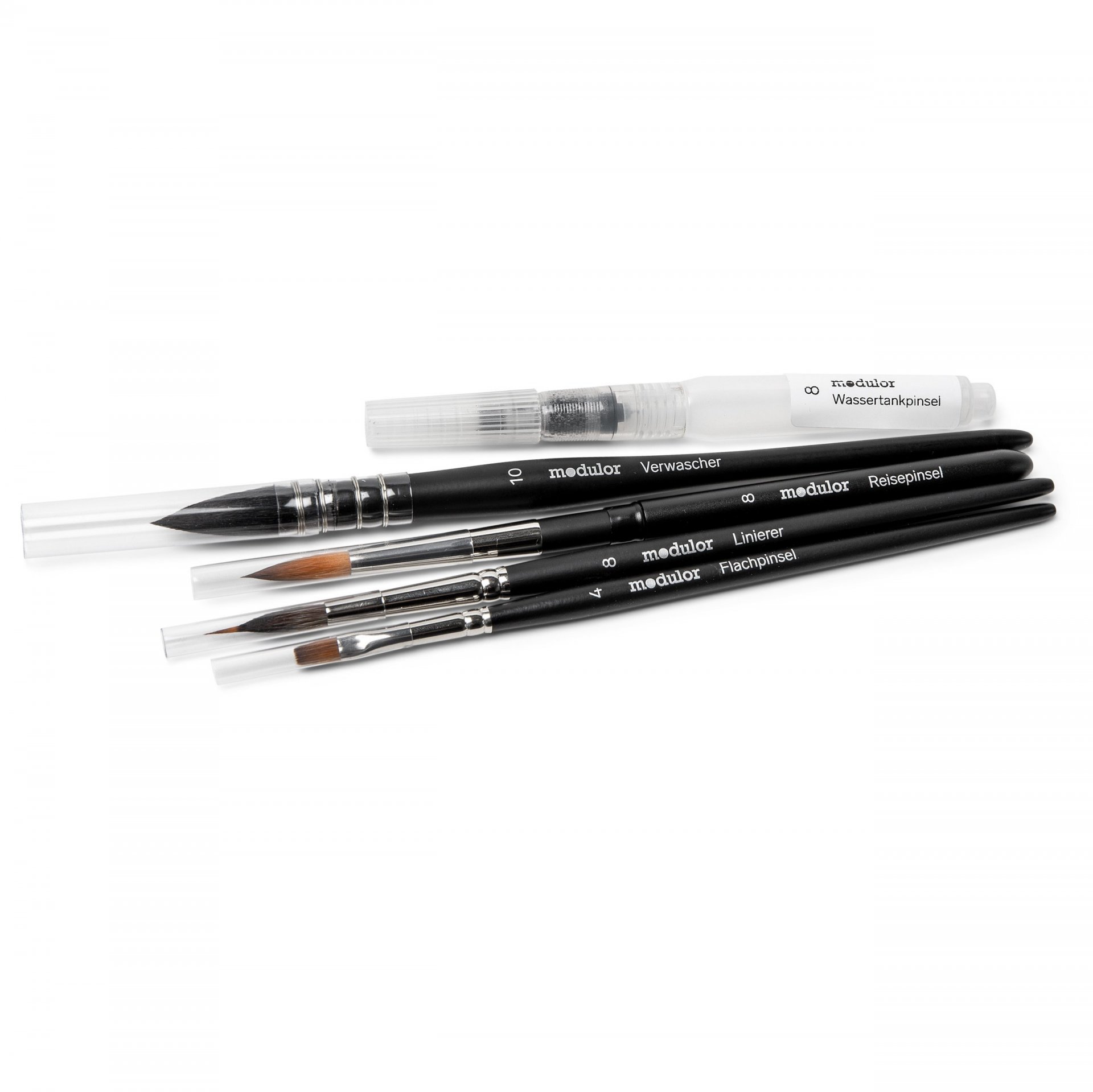 Modulor Aquarellpinsel Mix, Set