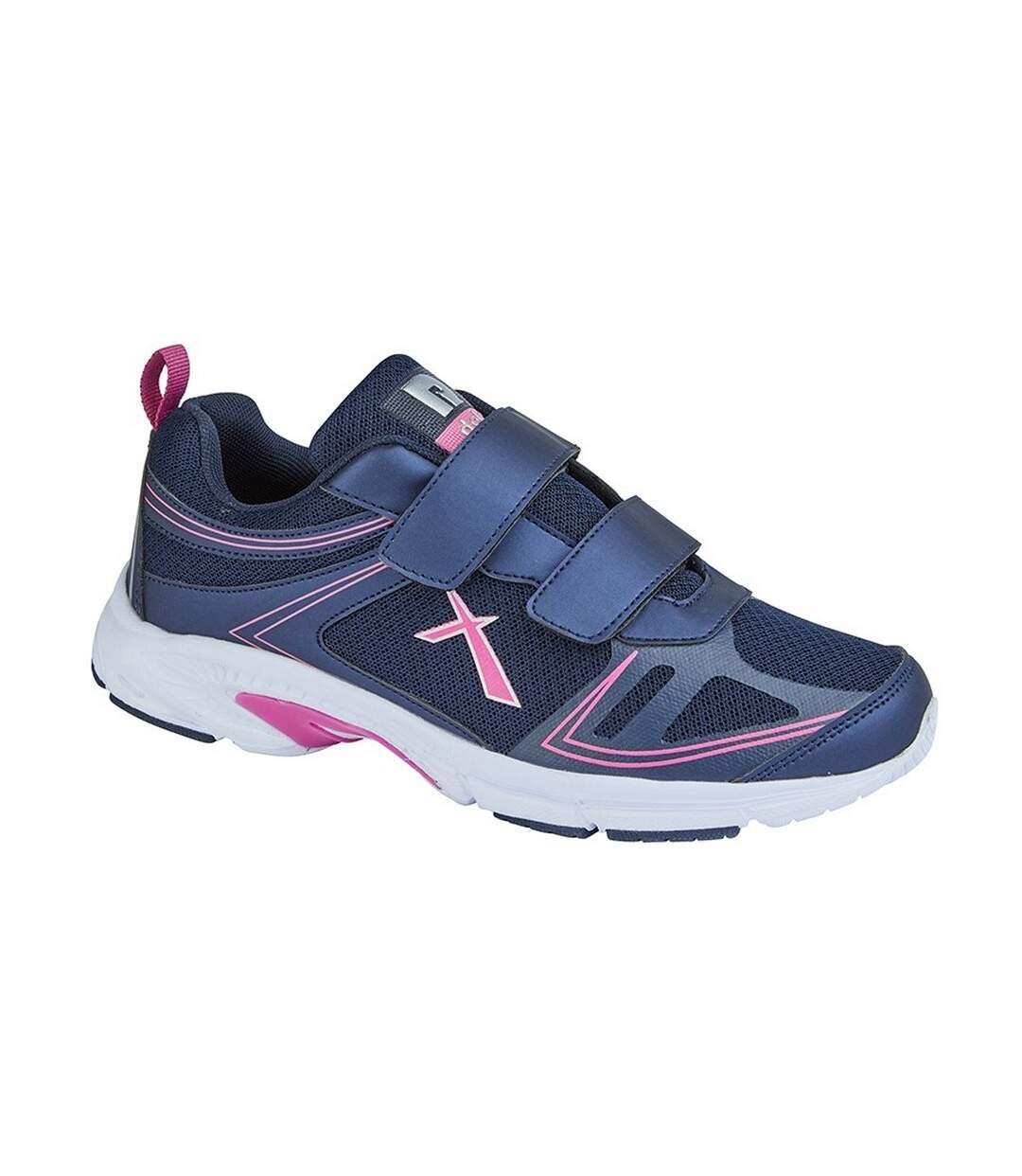 Dek - Baskets SKYE - Femme (Bleu marine / fuchsia) - UTDF2011
