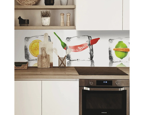 mySpotti Profix Iced Fruits keukenachterwand 100 x 60 cm PX-10060-10-HB