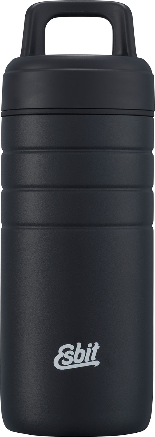 Esbit Majoris Thermobecher mit Isolierverschluss 450 ml schwarz