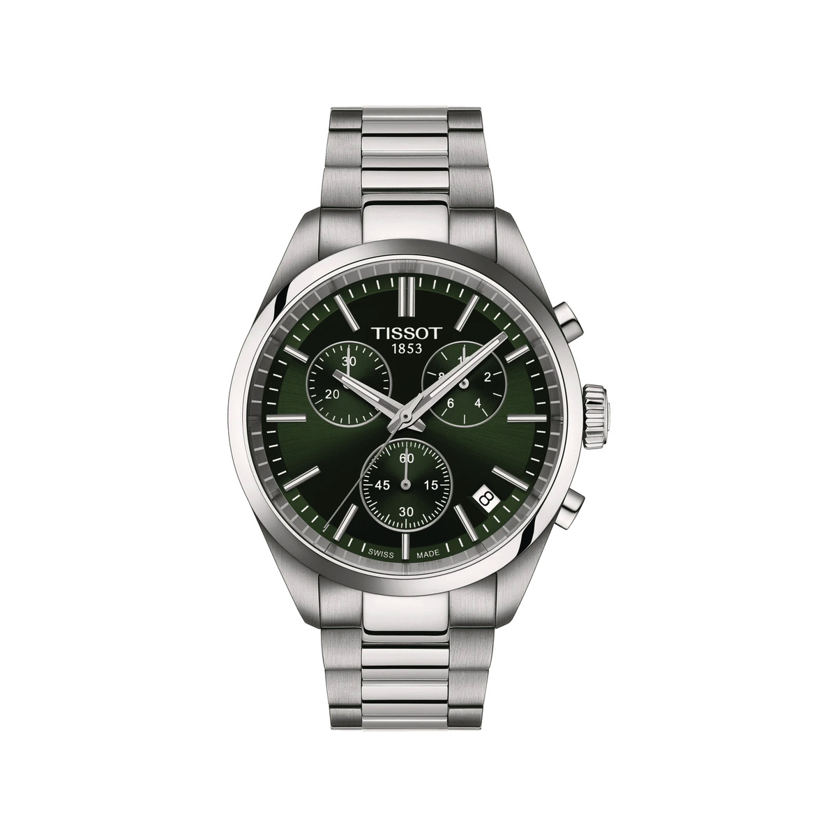 Montre TISSOT T-classic homme bracelet acier inoxydable