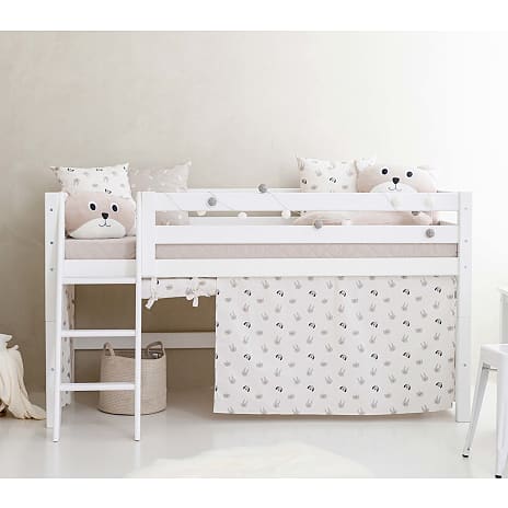 Hoppekids Pets forhæng til halvhøj- og køjeseng 90x200 cm - Pristine