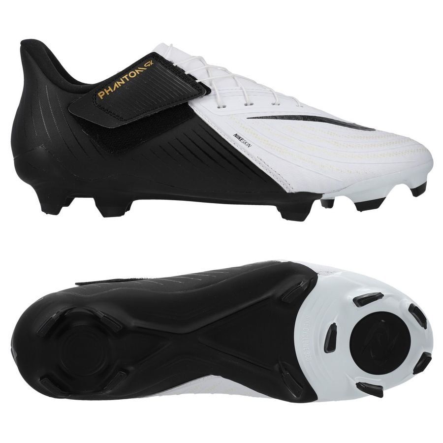 Nike Phantom GX II Academy EasyOn MG Mad Ready - Blanc/Noir/Doré