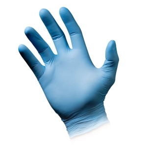 AMPRI Nitril Einweg Handschuhe Pura Comfort M latexfrei blau, 100 Stück