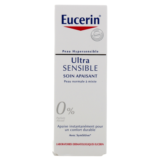 Crème visage apaisante peau normale à mixte Eucerin UltraSensible