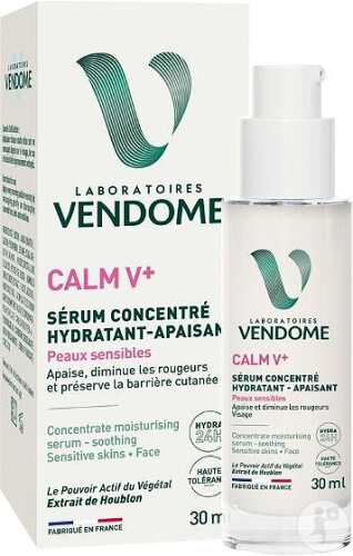 Laboratoires Vendôme Calmv+ Sérum Concentré Hydratant Apaisant 30ml