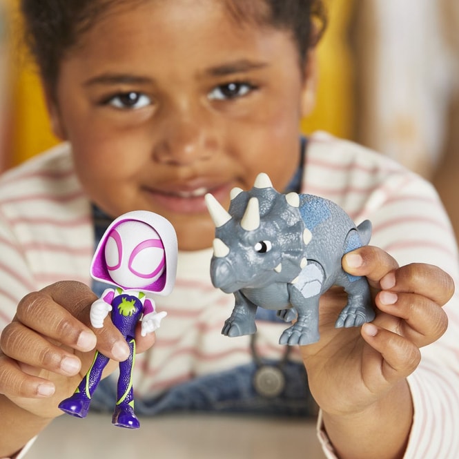 Spidey und seine Superfreunde - 2er Pack - Spielfiguren - Dino-Webs - 1 Stück