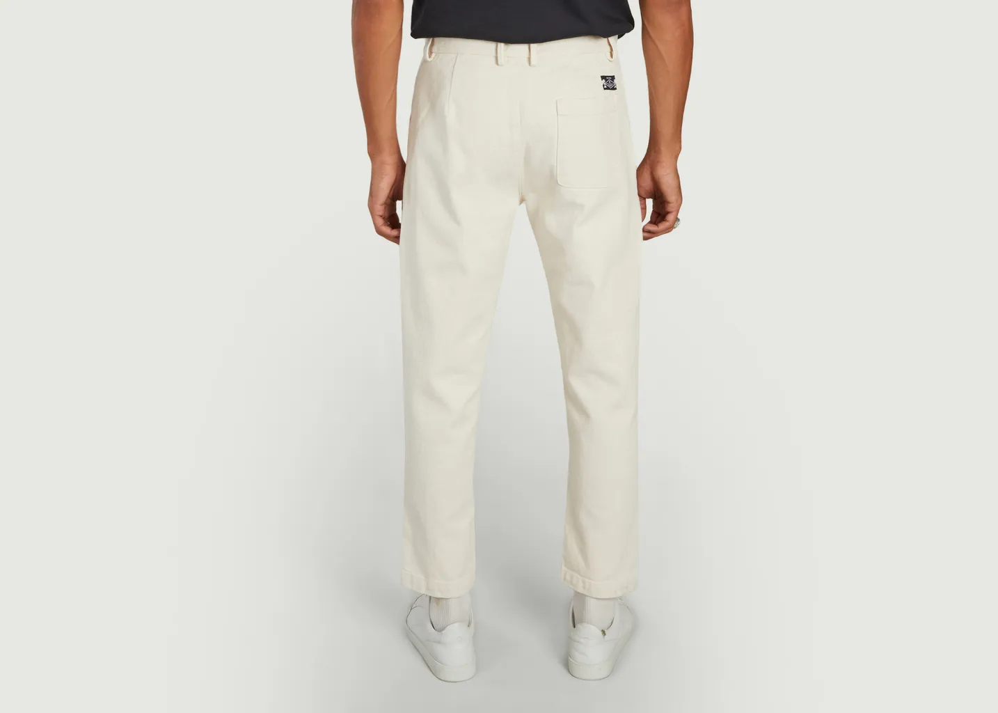Pantalon fatigue en coton Cuisse de Grenouille