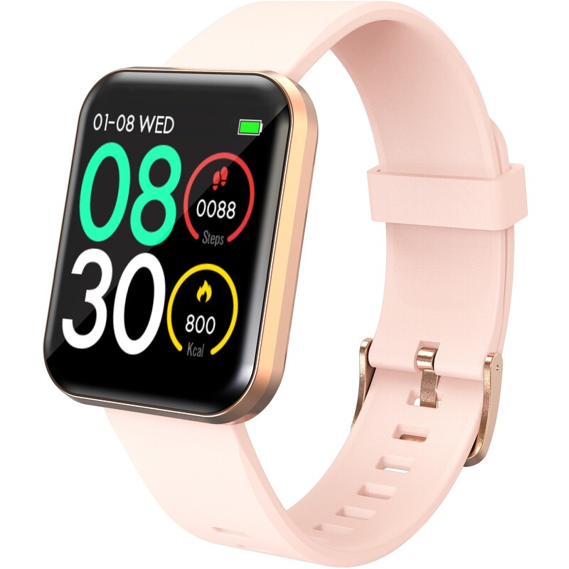Lenovo E1 Pro Smartwatch, rosa/gold