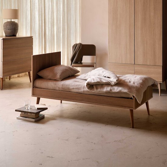 Flow Lit évolutif   Honey Ash        70 x 140 cm   de               Quax