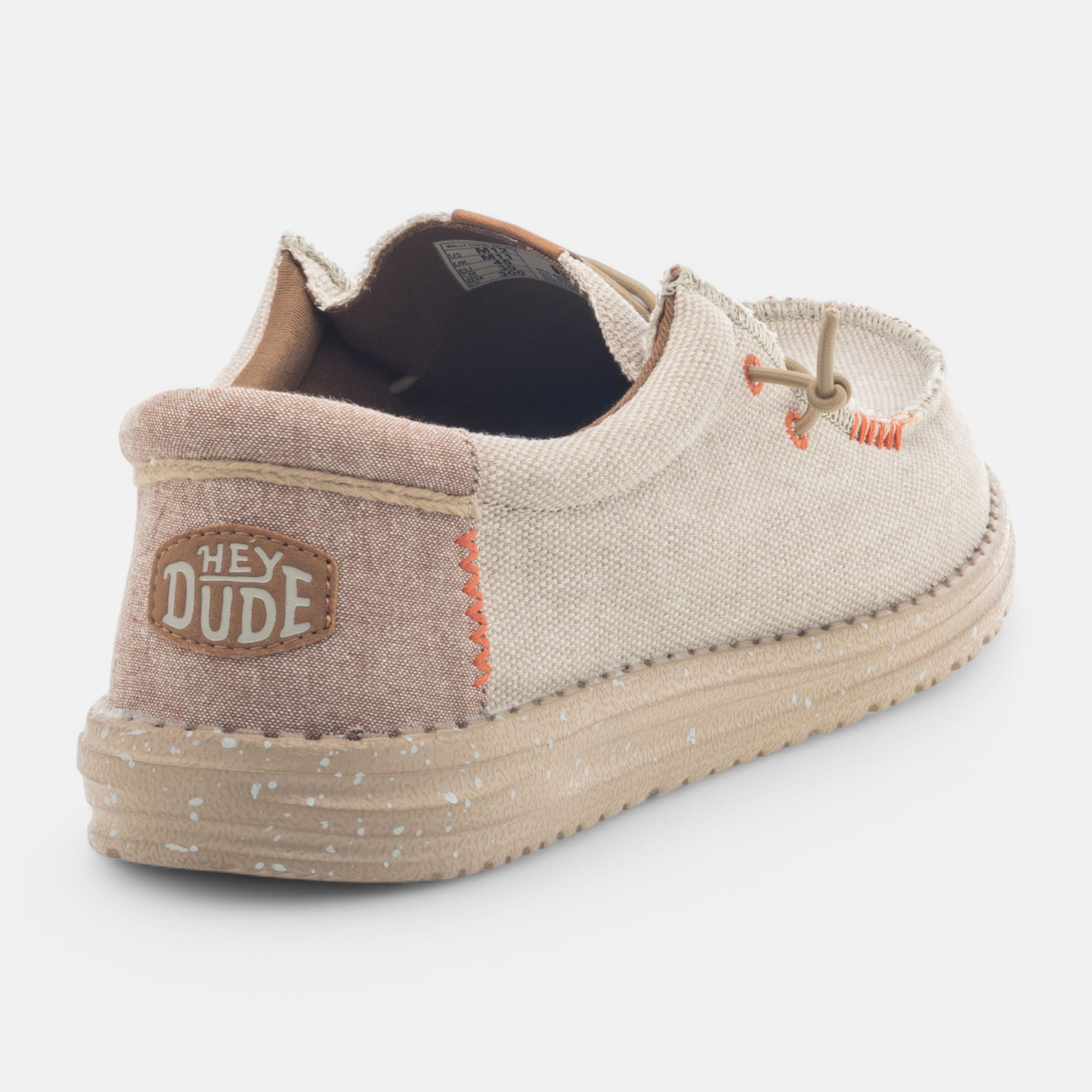 Baskets en toile Homme beige