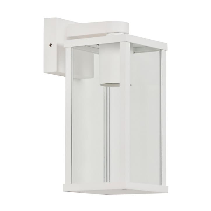 Applique fonte d'aluminium Little Garden Lagos E27 60W IP44 L.10,5 x H.65 x P.10,5 cm