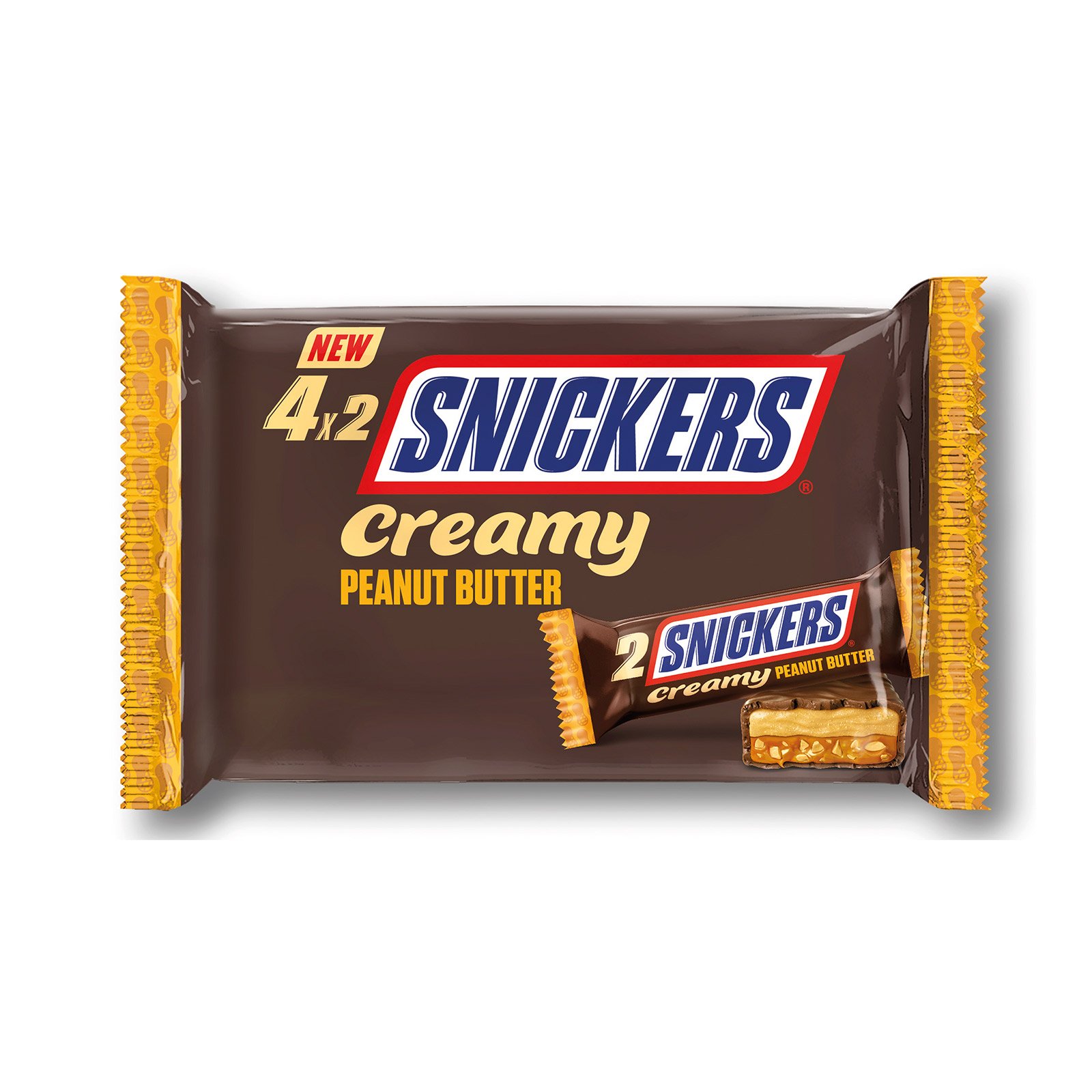 Snickers Creamy Peanut Butter 4er
