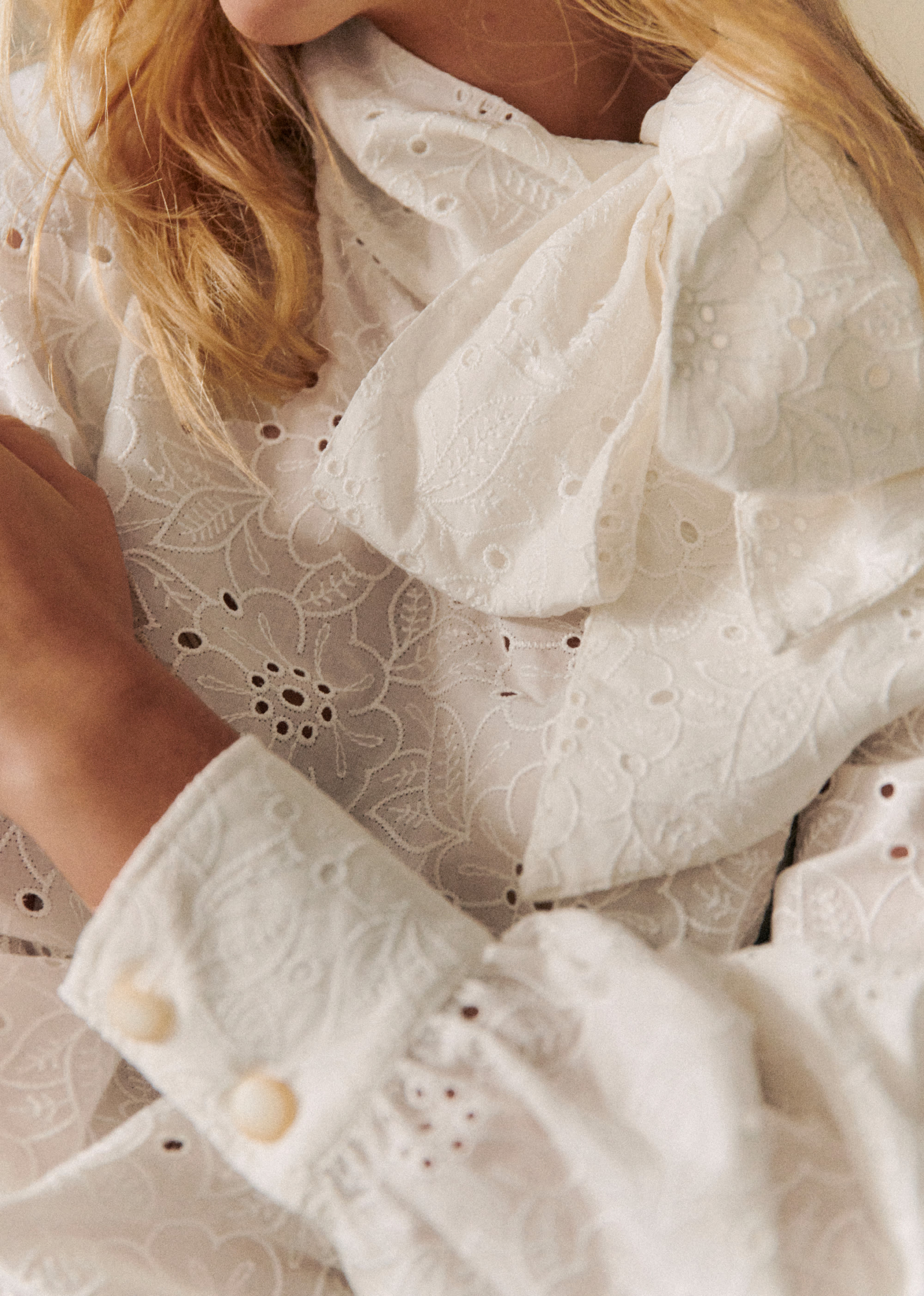 Blouse Elyes - Ecru brodé - E-SHOP/CHEMISES & BLOUSES 5905296