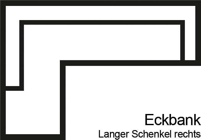 exxpo - sofa fashion Essbank »Barista, bequem und elegant, hohe Bodenfreiheit« Eckbank Barista bequem und elegant, hochwertige Detailverarbeitung