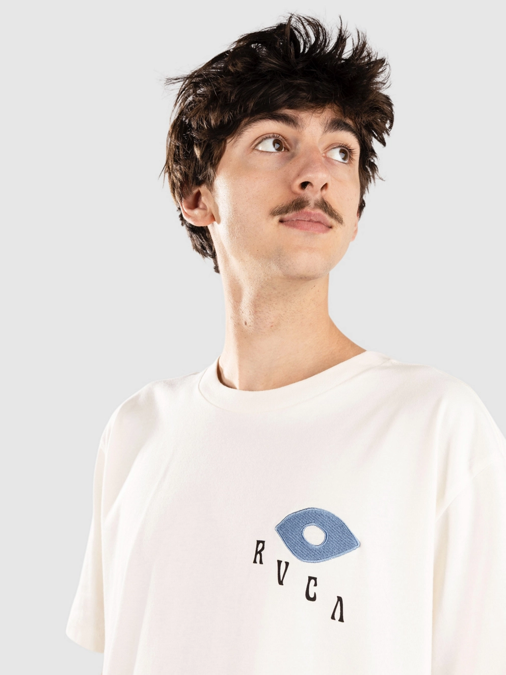 RVCA Keep Growing T-Shirt antique white