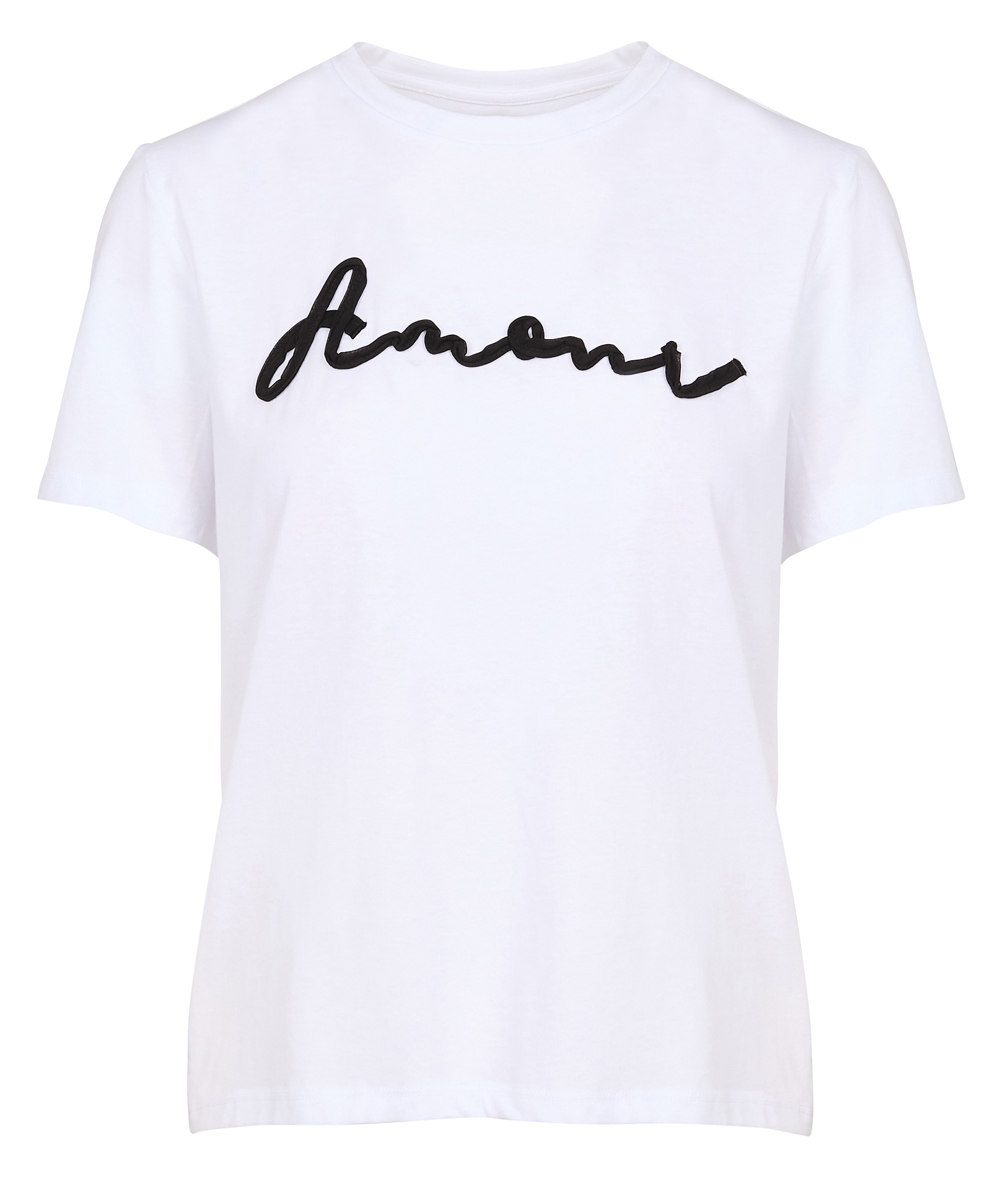 TAME - Tee-shirt col rond en coton | Blanc