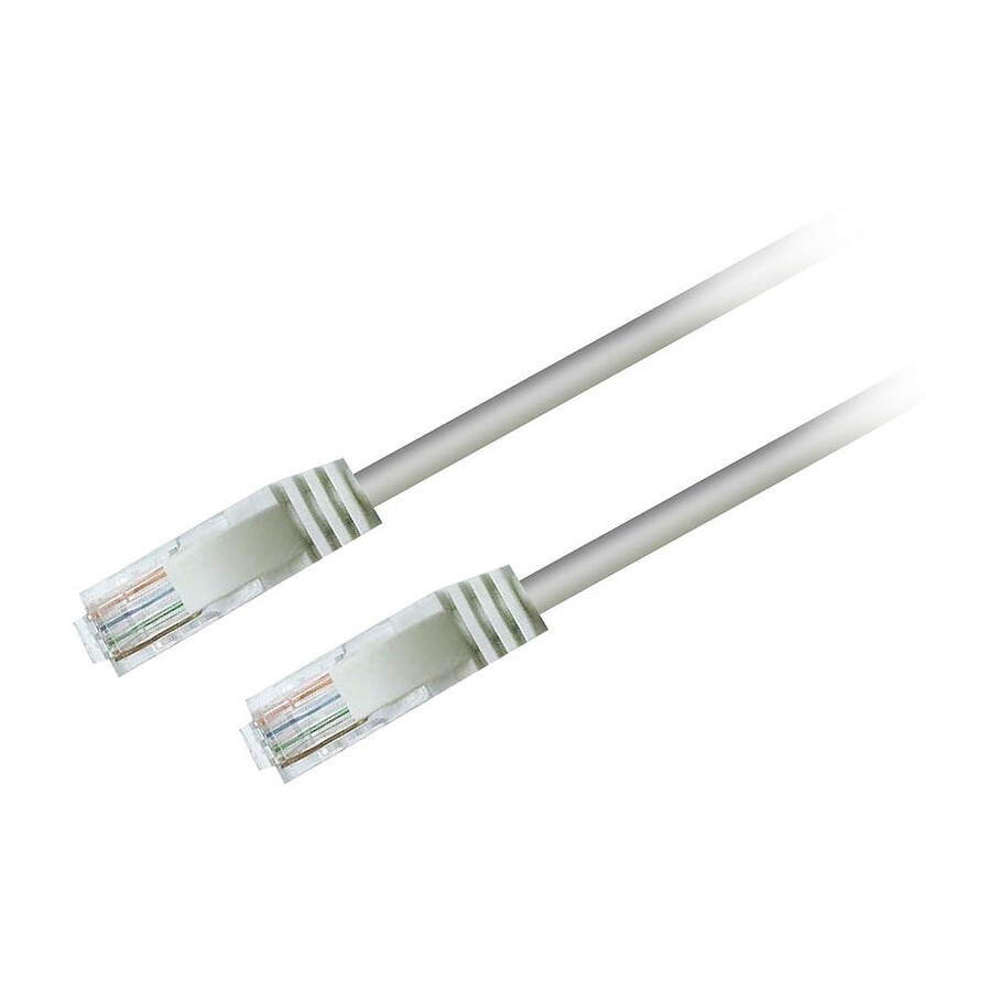 Textorm Câble RJ45 CAT 5E UTP (blanc) - 5 m