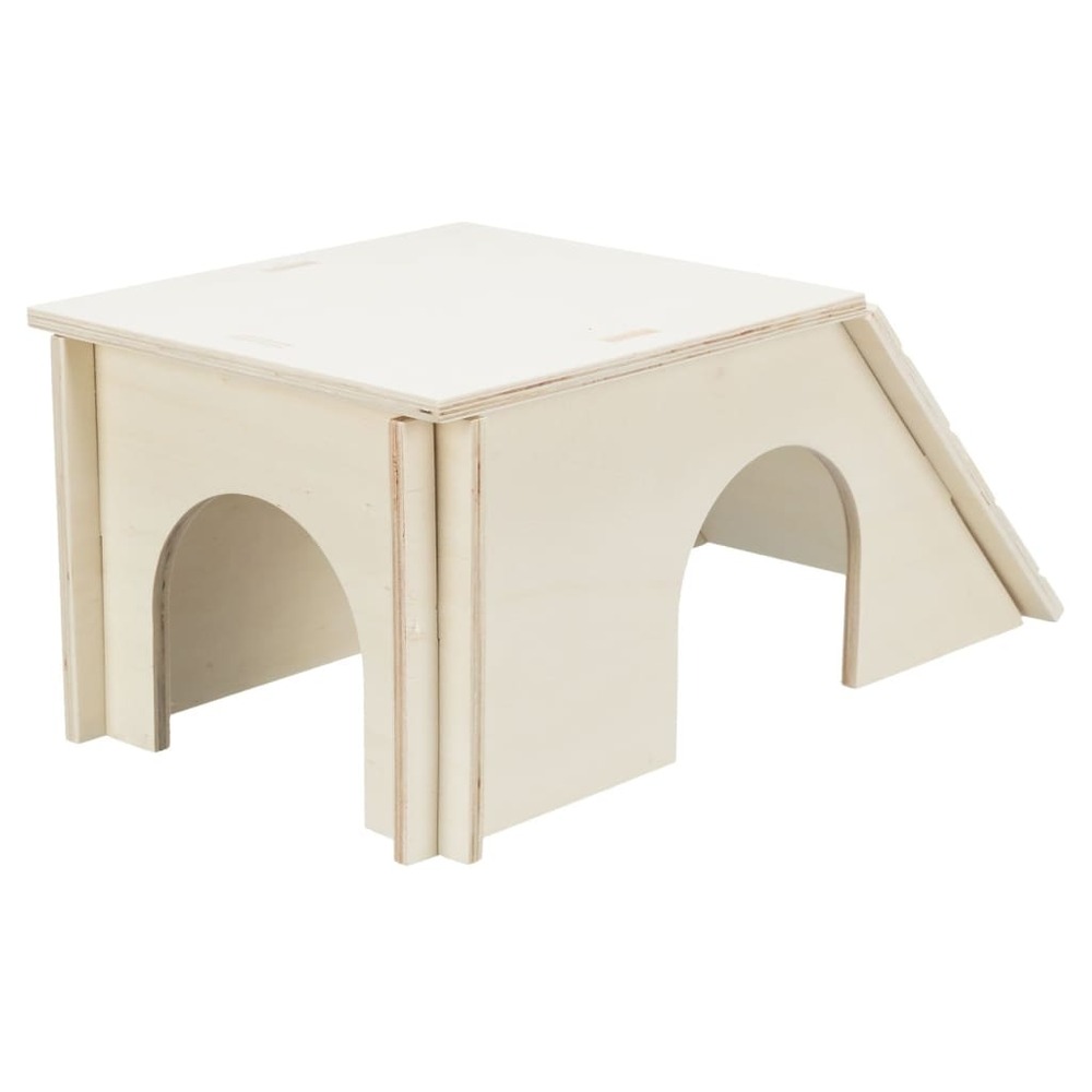 Maison pour rongeurs bent 51x24x33 cm bois