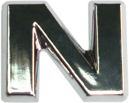 3D reliëfsticker letter 