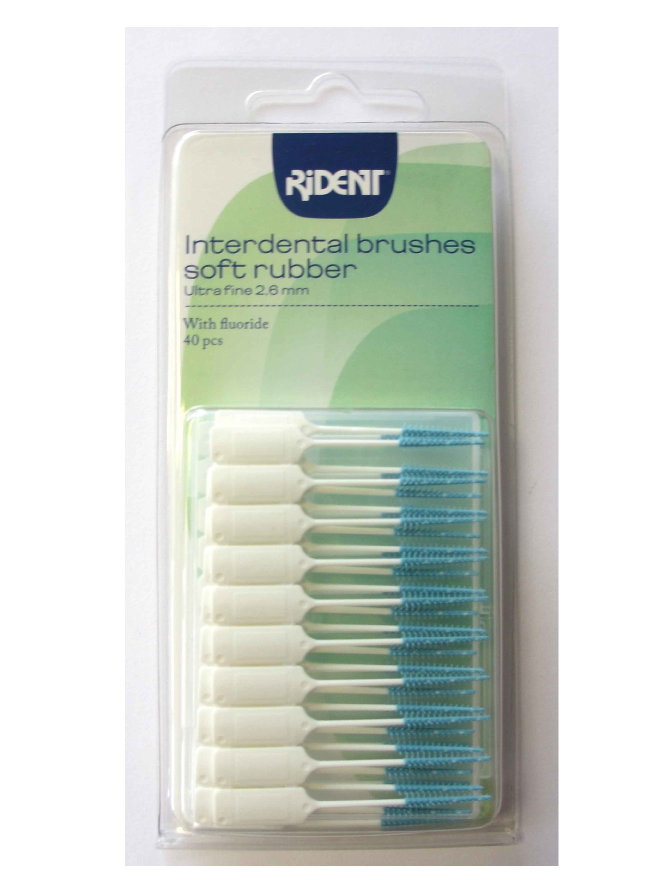 Lot 40 brosses interdentaires au fluor