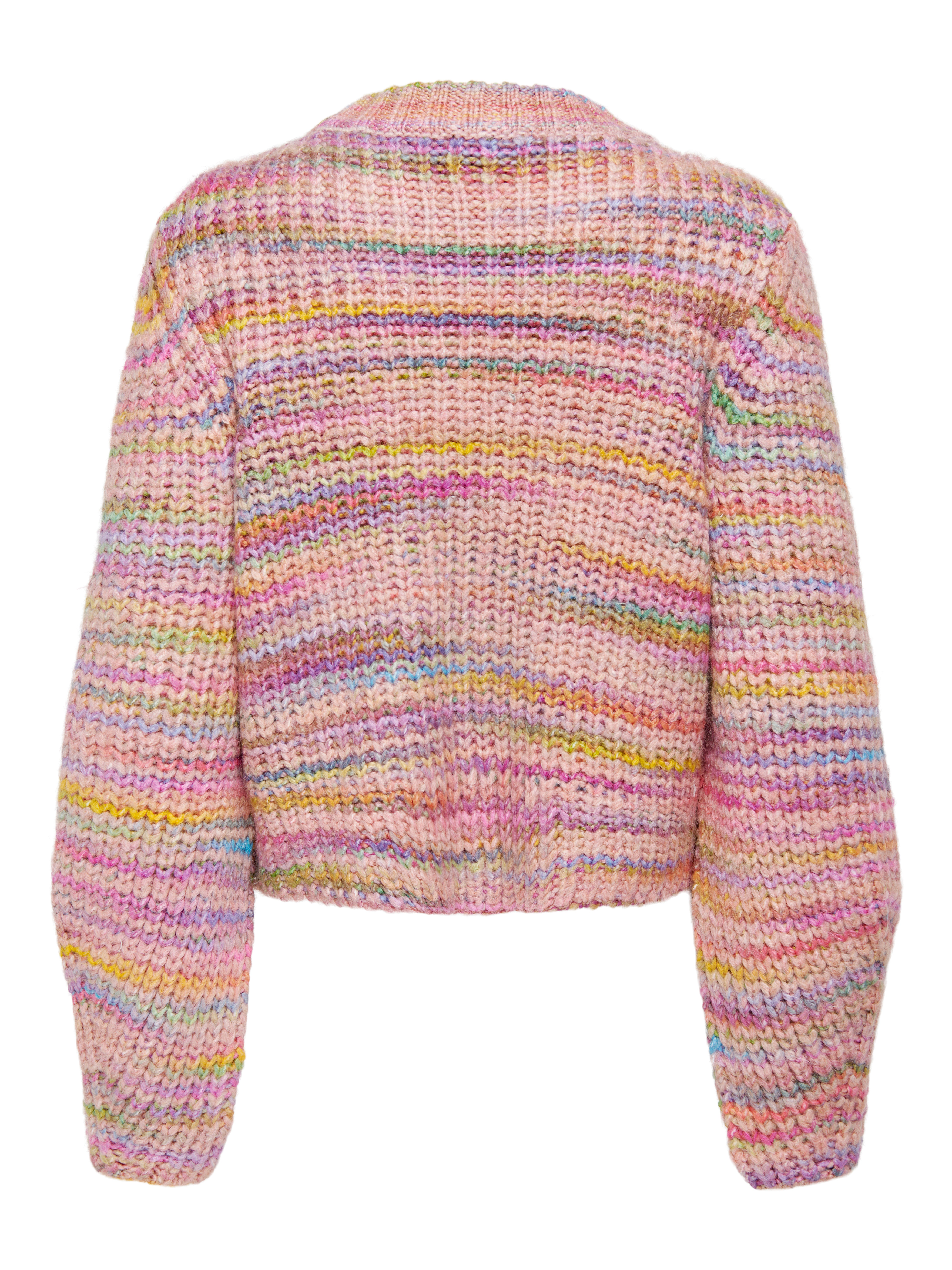 ONLCARMA Strickpullover Silver Pink