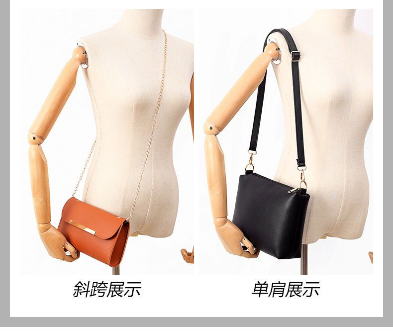 NewTown - Set van 3: Kunstleren Tote Bag + Crossbody Bag + Pouch