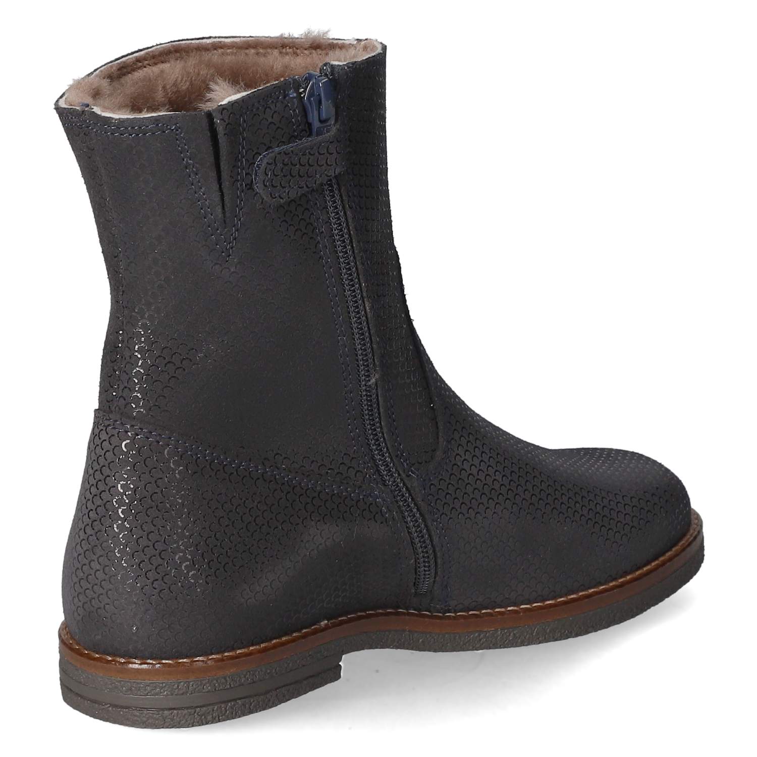 bisgaard Winterstiefeletten NICOLA LAMB - blueberry