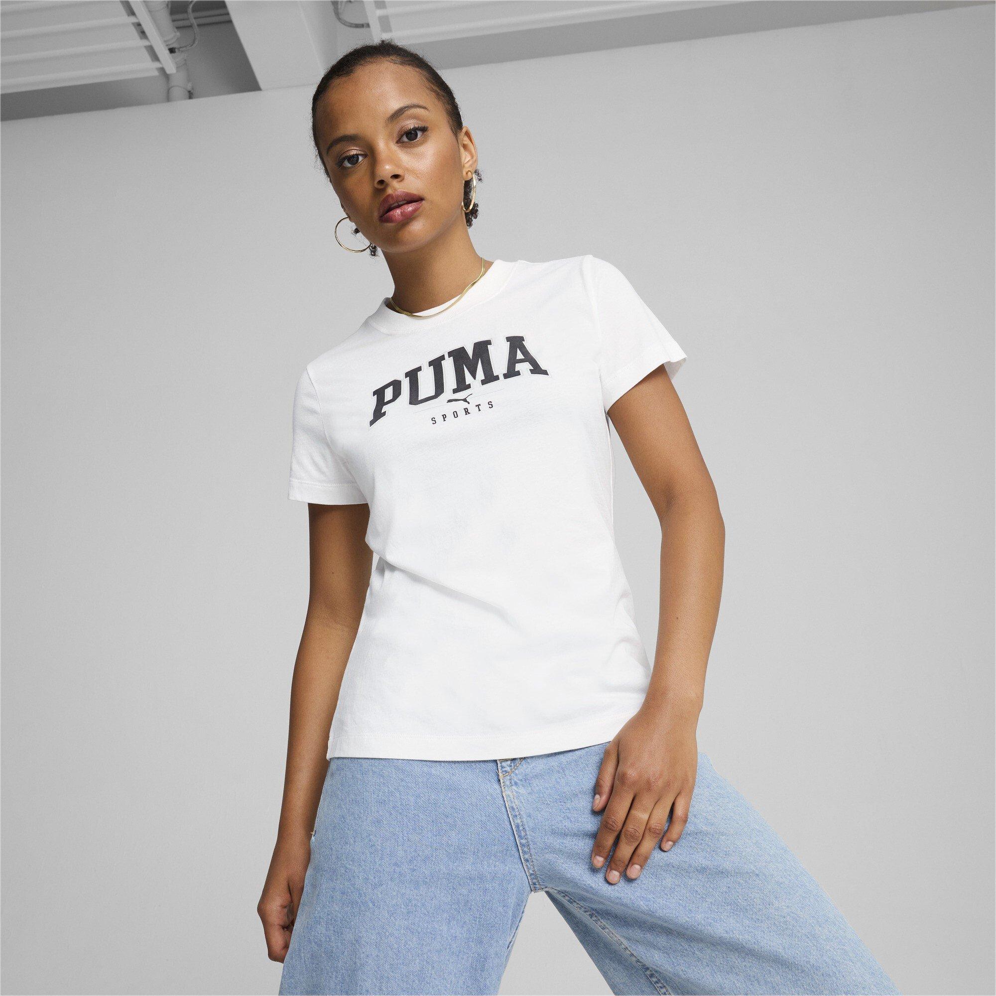 Puma Puma Squad Graphic Tee T-Shirt Womens
