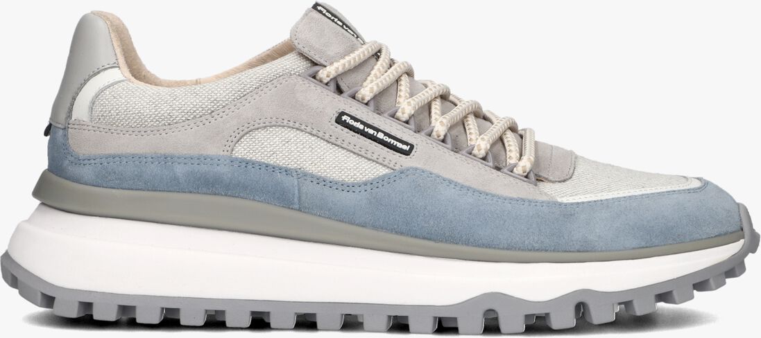 grijze floris van bommel lage sneakers sfm-10248 de gripper