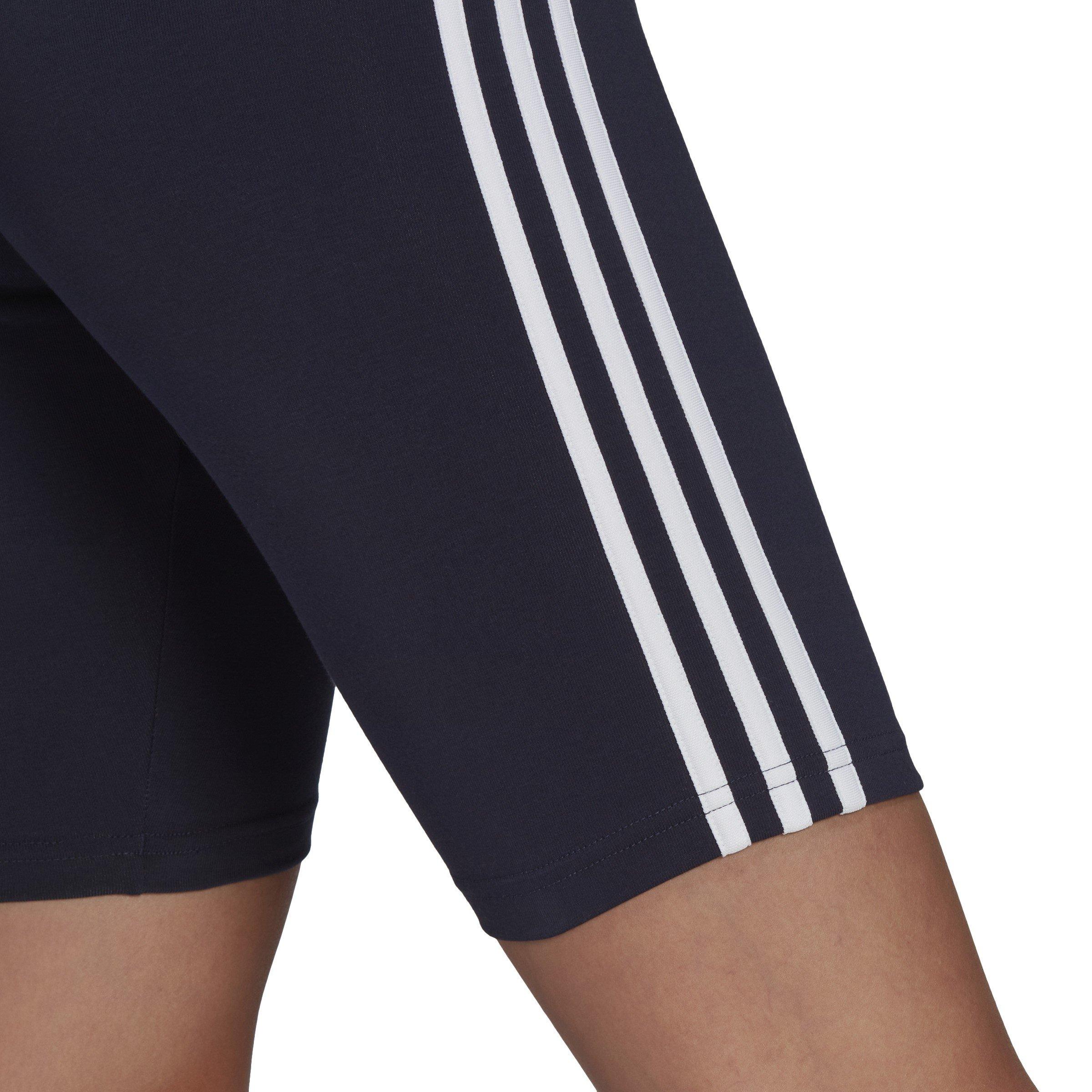 adidas Essentials 3 Stripe Biker Shorts Womens