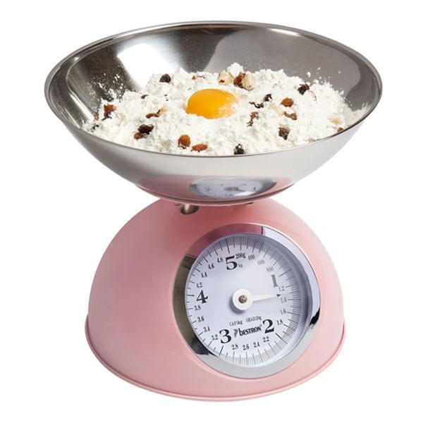 Balance de cuisine vintage 5 kg - rose CakeSupplies