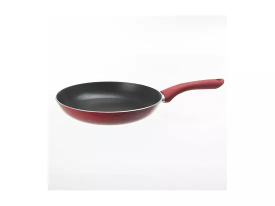Poêle - D 28 x H 5 cm - Rouge